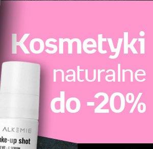 Kosmetyki mineralne i naturalne do -20%