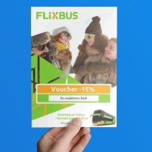 W Fiszki.pl voucher -15% na przejazd FlixBusem