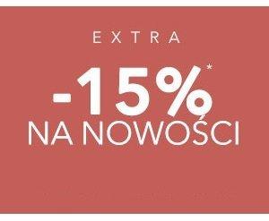 Extra 15% na nowości w ebutik.pl