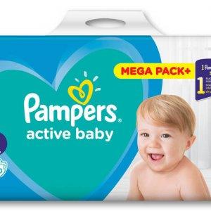 PAMPERS Pieluszki Active Baby, megapaka -28%