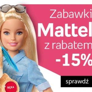 Zabawki Mattel z rabatem -15%