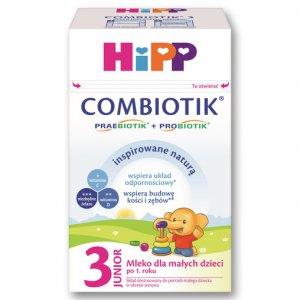 HIPP Mleko Combiotik 2 BIO lub Combiotik Junior 3 lub 4