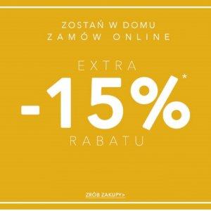 Dodatkowe 15% rabatu w ebutik.pl