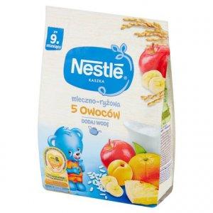 Nestle - Kaszka mleczno-ryżowa 5 owoców