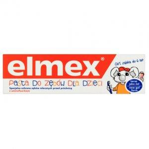 Elmex Pasta do zębów dla dzieci z aminofluorkiem od 1 ząbka do 6 lat