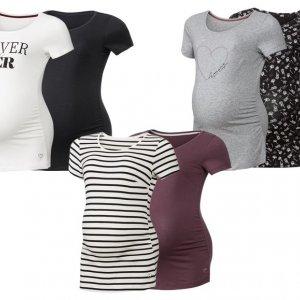 Hit cenowy - ESMARA® Koszulka damska ciążowa, 2 sztuki