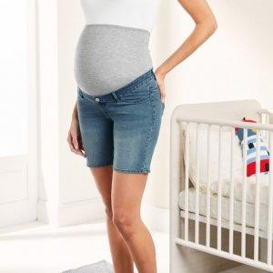 Hit cenowy - ESMARA® Szorty jeansowe ciążowe, 1 para