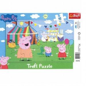 Puzzle Trefl „Świnka Peppa w wesołym miasteczku”