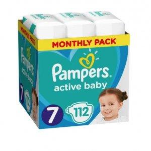 Pampers pieluszki Pampers Active Baby 7 (17+ kg) 112 sztuk