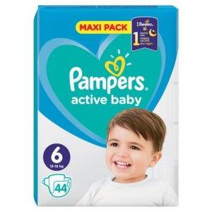 Pampers - Active Baby 6 Maxi Pack waga 13 - 18 kg