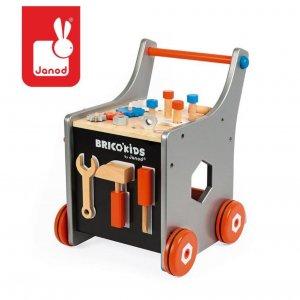 Wózek warsztat magnetyczny z narzędziami Brico ‘Kids kolekcja 2018, Janod