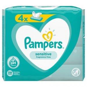 Pampers - Sensitive chusteczki nawilżające dla niemowląt