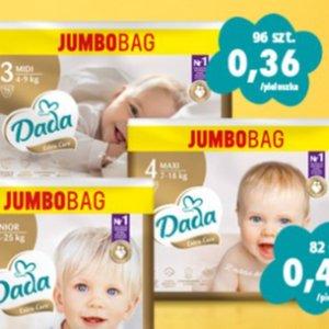 Pieluszki Dada Extra Care Jumbo Bag w super cenie