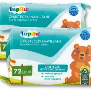 LUPILU Biodegradowalne chusteczki nawilżane dla dzieci - drugi produkt -50%