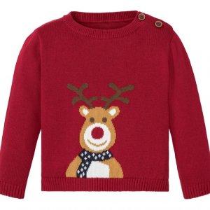 Hit cenowy - LUPILU® Sweter niemowlęcy chłopięcy z motywem świątecznym, 1 sztuka