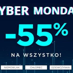 Cyber Monday -55% na wszystko!