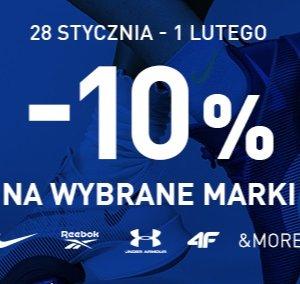 Wybrane marki w Intersport -10%