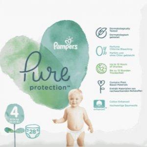 PAMPERS Pure Protection pieluchy 4