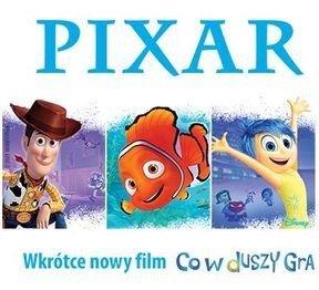 Największe hity Pixar na Blue-rey i DVD w Smyku - drugi film -50%
