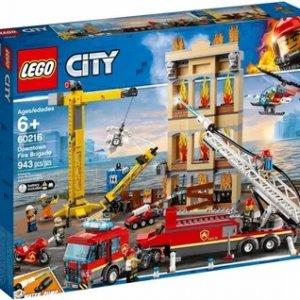 Klocki LEGO Straż pożarna w śródmieściu -18%