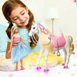 Barbie Przygody księżniczki Koń + Lalka -33%