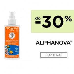 Kosmetyki Alphanova w 5.10.15 -30%