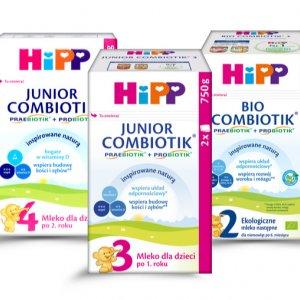 HIPP Mleko Combiotik 2 BIO, 3 lub 4 - drugi produkt -40%
