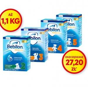 NUTRICIA Mleko Advance Bebilon 2,3, 4,5 - drugi produkt -40%