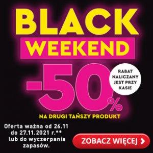 Black Weekend w Biedronce - drugi produkt -50%