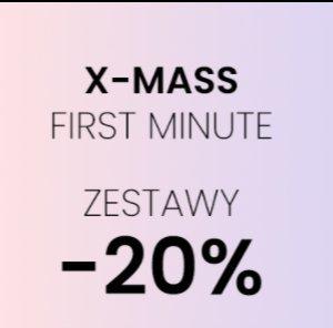 X-MASS First Minute zestawy -20%