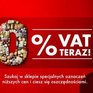 Taniej o VAT w Biedronce