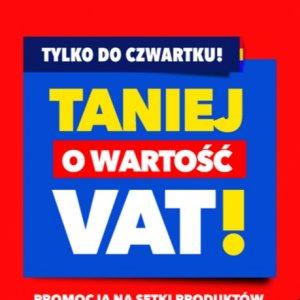 Taniej o wartość VAT w RTV EURO AGD