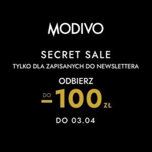 Secret Sale tylko dla zapisanych do newslettera Modivo do -100 zł