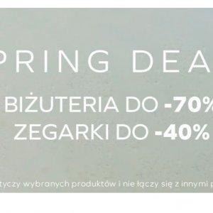 Spring Deals w W.KRUK Biżuteria do -70% Zegarki do -40%