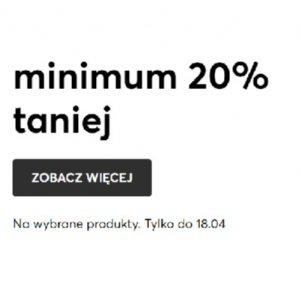 Wybrane produkty w eobuwie.pl minimum 20% taniej