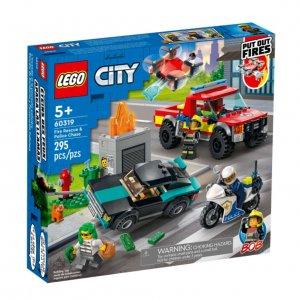 Lego City Fire Akcja strażacka i policyjny pościg