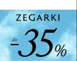 Zegarki -35%