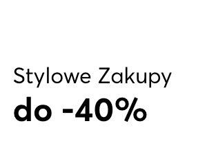 Stylowe zakupy do -40% w eobuwie.pl