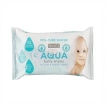 Zdjęcie produktu Beauty Formulas Aqua Baby Wipes nawilżające chusteczki dla dzieci 56 szt.