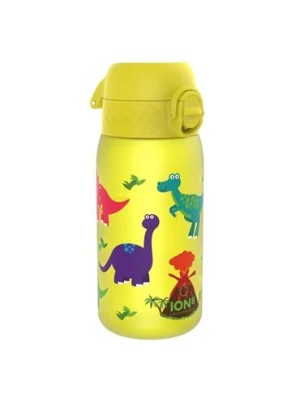 Zdjęcie produktu Butelka na wodę ION8 BPA Free Dinosaur 350ml - żółta