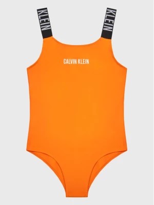 Zdjęcie produktu Calvin Klein Swimwear Strój kąpielowy KY0KY00032 Pomarańczowy