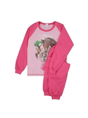 Zdjęcie produktu Dziewczęca piżama różowa konie TUP TUP