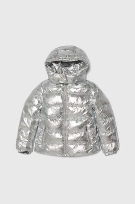 Zdjęcie produktu Guess kurtka dziecięca kolor srebrny