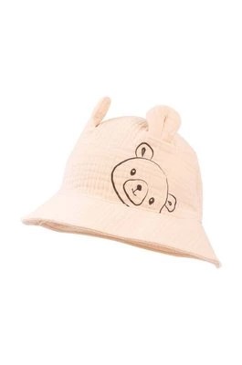 Zdjęcie produktu Jamiks kapelusz bawełniany dziecięcy VISERYS kolor różowy bawełniany