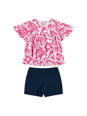 Zdjęcie produktu Komplet dla dziewczynki - bluzka + szorty Quimby