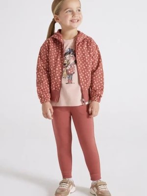 Zdjęcie produktu Komplet dziewczęcy bluza rozpinana + bluzka + spodnie dresowe Mayoral