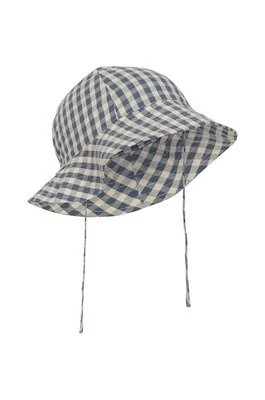 Zdjęcie produktu Konges Sløjd kapelusz dziecięcy kolor niebieski bawełniany