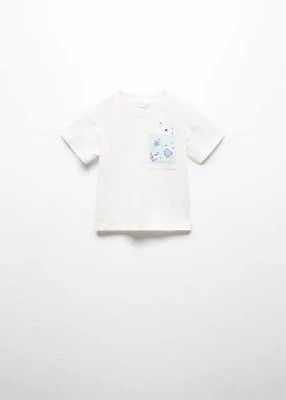 Zdjęcie produktu Koszulka z wzorzystą kieszenią MANGO BABY