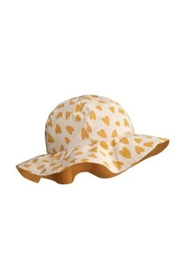 Zdjęcie produktu Liewood kapelusz dwustronny dziecięcy Amelia Reversible Sun Hat kolor żółty