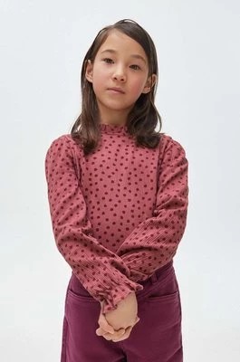 Zdjęcie produktu Mayoral bluzka dziecięca kolor fioletowy